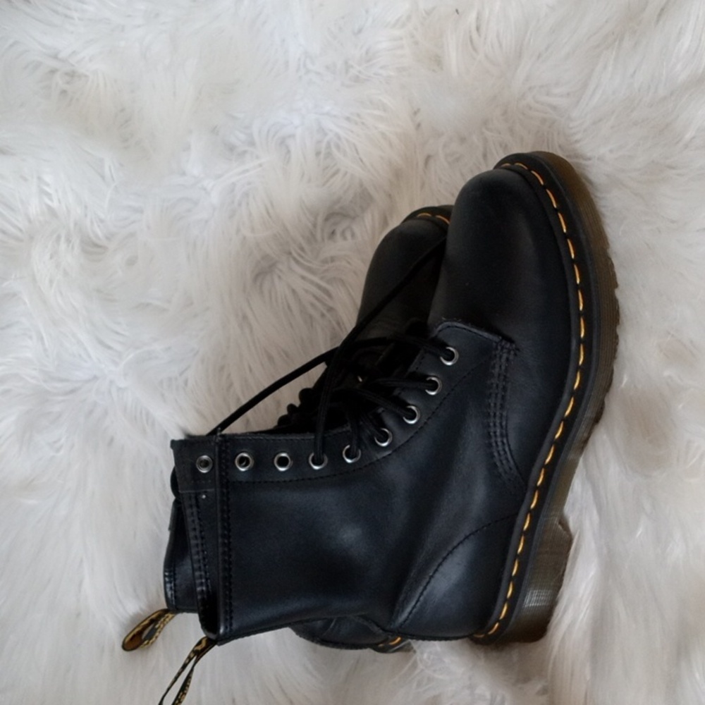Black Doc Martens, size 7, barely worn